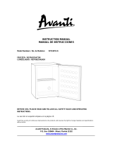 Avanti VFR14PSIS Manual de usuario