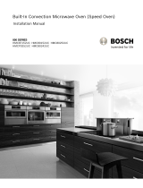 Bosch  HMC80242UC  Guía de instalación