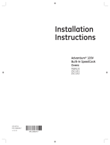 GE Monogram ZSC1201JSS Guía de instalación