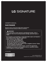 LG SIGNATURE 843599 Manual de usuario