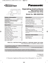 Panasonic NNSD372S NN-SD372S Operating Manual (English)