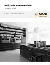 Bosch HMB50152UC Guía de instalación