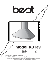 Best K313930BL Guía de instalación