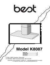 Best K808730SS Guía de instalación