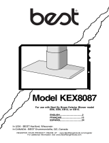 Best KEX808736SS Guía de instalación