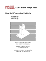 Kobe  RA2236SQF  Manual de usuario