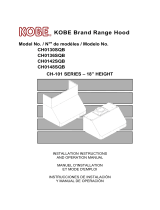 Kobe  CH0148SQB  Manual de usuario