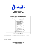Avanti BCF54S3S Manual de usuario
