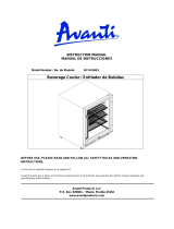 Avanti BCA516SS Manual de usuario