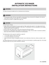 Frigidaire IM116000 Guía de instalación
