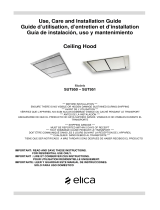 ELICA ESNX43SS Siena installation guide
