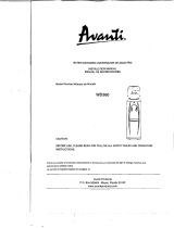 Avanti AVWD360 Manual de usuario
