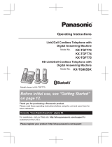 Panasonic KXTGF775 Instrucciones de operación