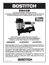 Bostitch Nail Gun RN45B Manual de usuario