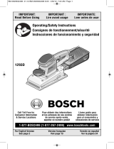 Bosch Power Tools Sander 1293D Manual de usuario
