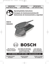 Bosch R0S20VS Manual de usuario