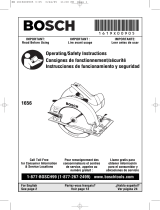 Bosch Power Tools Saw 1656 Manual de usuario
