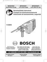 Bosch Power Tools Power Hammer 11236VS Manual de usuario