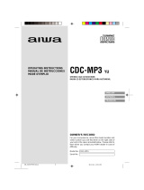 Aiwa CDC-MP3 Manual de usuario