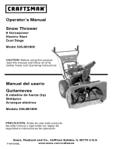 Craftsman Snow Blower 536.8818 Manual de usuario