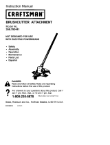 Craftsman Lawn Mower Accessory 358.792441 Manual de usuario