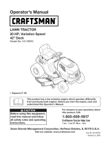 Craftsman Lawn Mower 247.28919 Manual de usuario