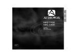 Audiovox NPD5500 Manual de usuario