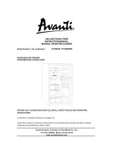 Avanti Freezer 1062PSS Manual de usuario