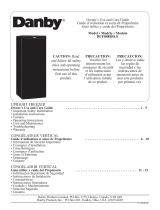 Danby Freezer DUF808BSLE Manual de usuario