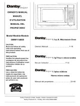 Danby Microwave Oven DMW1148SS Manual de usuario