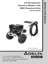 Delta Pressure Washer D28623 Manual de usuario