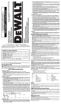 DeWalt D26670K Manual de usuario