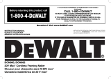 DeWalt Nail Gun DCN692 Manual de usuario