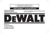 DeWalt Pressure Washer DPD3100 Manual de usuario