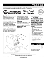 Campbell Hausfeld Welder WF2150 Manual de usuario