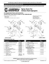 Campbell Hausfeld Paint Sprayer AL1860 Manual de usuario