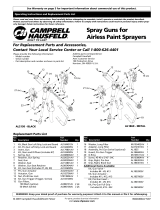 Campbell Hausfeld Paint Sprayer AL1860 - METAL Manual de usuario