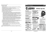 Campbell Hausfeld Saw DG460500CK Manual de usuario