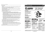 Campbell Hausfeld Saw DG411200CK Manual de usuario