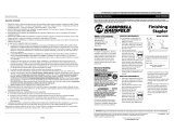 Campbell Hausfeld Staple Gun SN268K00 Manual de usuario