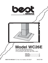 Best Blower WC26E Manual de usuario