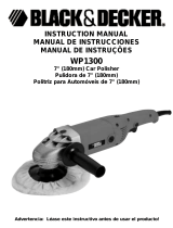 Black and Decker Automobile Accessories WP1300 Manual de usuario