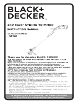 BLACK+DECKER LST201 Manual de usuario