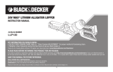 Black & Decker Lopper LLP120 Manual de usuario