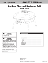 BBQ Charcoal Grill CBT626A Manual de usuario