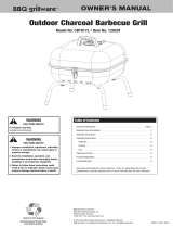 BBQ Charcoal Grill CBT817L Manual de usuario