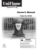 Blue Rhino Gas Grill EG360 Manual de usuario