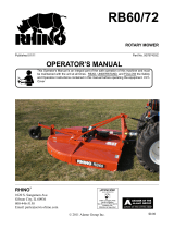 Blue Rhino Lawn Mower RB60/72 Manual de usuario