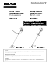 Dolmar Brush Cutter MS-250.4, MS-251.4 Manual de usuario