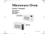 Amana Microwave Oven AMC5143BCQ Manual de usuario